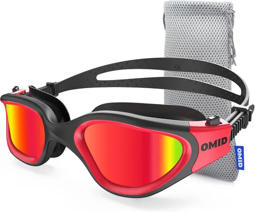 Vista 14 de OMID - Gafas de natación polarizadas P2, gafas antivaho para natación para hombres y mujeres adultas