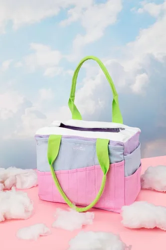 Vista 2 de Soolla Bolsa de estudio: organizador de almacenamiento de suministros de arte y bolsa de herramientas de cerámica, bolsa lavable, bolsa de hilo
