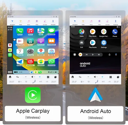 Vista 4 de Qualcomm Android 11 Radio de coche de 14.4 pulgadas para Chevrolet Silverado GMC Sierra 2014-2019 Actualización estéreo Tesla Style Dash 2K IPS
