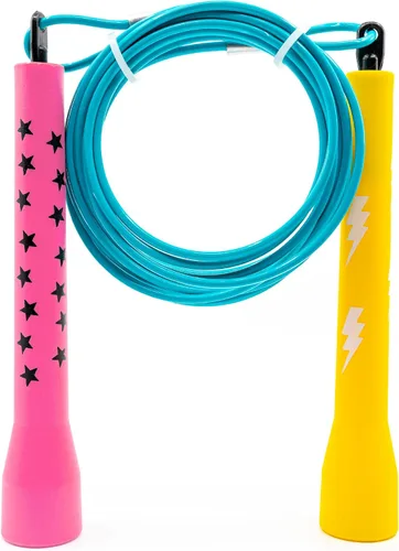 Vista 55 de Double Under Wonder Cuerda de saltar, cuerda de velocidad sin enredos, cuerda de velocidad ajustable para hombres, mujeres, entrenamiento de fitness