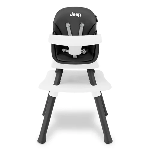 Vista 3 de Jeep Milestone 6-in-1 Convertible High Chair by Delta Children, Black
