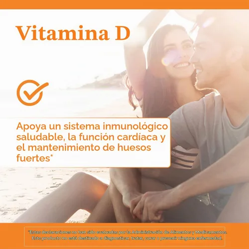Vista 7 de Doctor's Best Vitamina D3 5000UI, sin OGM, sin gluten y soja, regula la función inmunitaria, favorece huesos saludables, blanco, sin sabor, 180