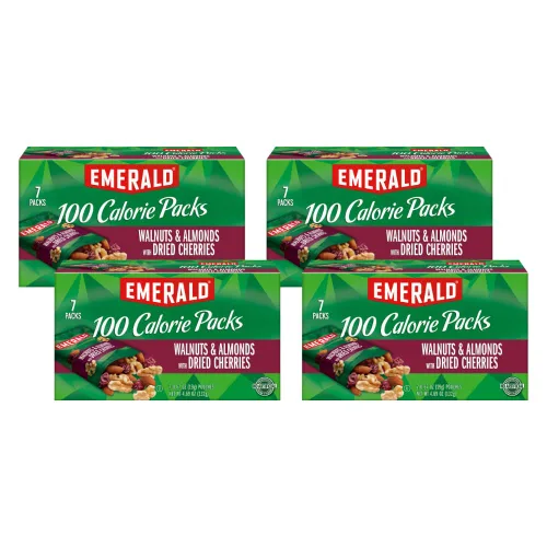 Vista 22 de Emerald Nueces secas de almendras tostadas, paquetes de 100 calorías, 7 unidades (paquete de 2)