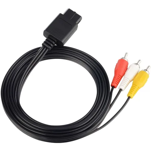 Vista 7 de Super Nintendo SNES Controllers AV Cable and Power Adapter Bundle for the Original Super Nintendo SNES Console System TBGS