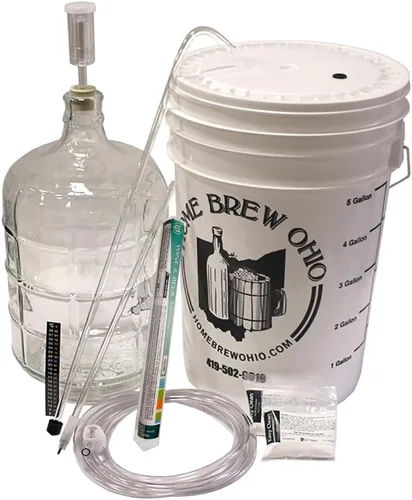 Vista 6 de Kit de equipo para la fabricación de vino-vidrio 3 galones