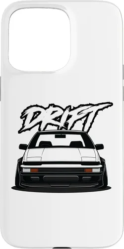 Vista 30 de iPhone 12 Pro Max JDM Drift Anime Manga Car Hachiroku, una funda de carreras para autos de postura 86