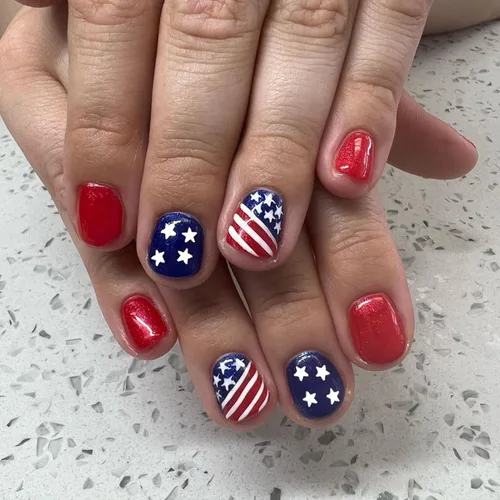 Vista 9 de Uñas largas a presión, uñas postizas cuadradas de punta francesa, uñas acrílicas, punta de ataúd, uñas adhesivas de cobertura completa, uñas
