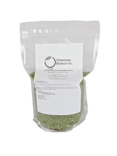 Vista 5 de Greenway Biotech - Fertilizante de fosfato monoamónico 11-52-0 contiene 11% de nitrógeno y 52% de fósforo, el mejor potenciador de crecimiento