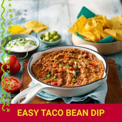 Vista 7 de Old El Paso Frijoles refritos sin grasa, 16 onzas (paquete de 12)