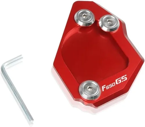 Vista 4 de Almohadilla lateral para motocicleta, soporte lateral de motocicleta, placa de extensión para B&MW F 650 GS F650 GS F 650GS F 650GS Twin 2008-2011