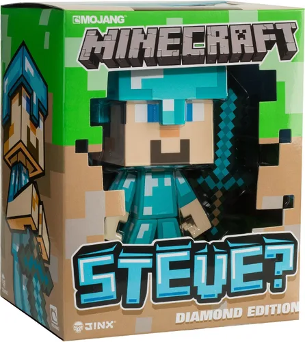 Vista 2 de Minecraft Vinilo Diamond Steve