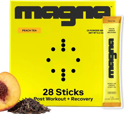 Vista 10 de MAGNA Electrolyte Powder Drink Mix for Hydration 28 Servings, Blood Orange Electrolyte powder packets support everyday hydration with refreshing