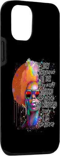 Vista 3 de Funda para iPhone 15 Black History Month I Am The Storm Women Juneteenth