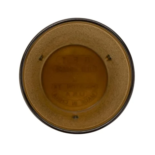 Vista 2 de G.E.T. 6605-1-A - Vasos de plástico resistentes para restaurantes, 5 onzas, ámbar (juego de 12)