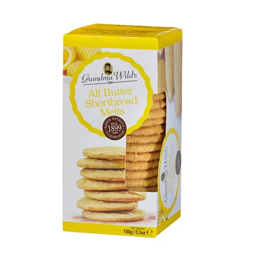 Vista 2 de Grandma Wild's Galletas Crumbly Oaties, una caja de 5.29 oz