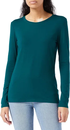 Vista 10 de Amazon Essentials Camiseta de manga larga y cuello redondo para mujer (disponible en tallas extragrandes)