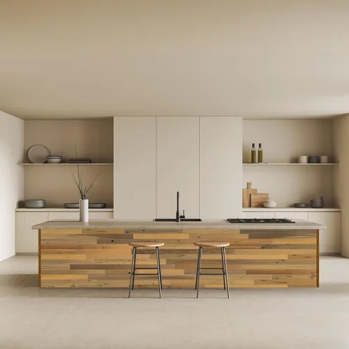 Vista 14 de Timberchic Paneles de Pared de Madera Recuperada – Tablones de Despegar y Pegar para Paredes de Acento – Paquete de Muestra de Decoración Rústica