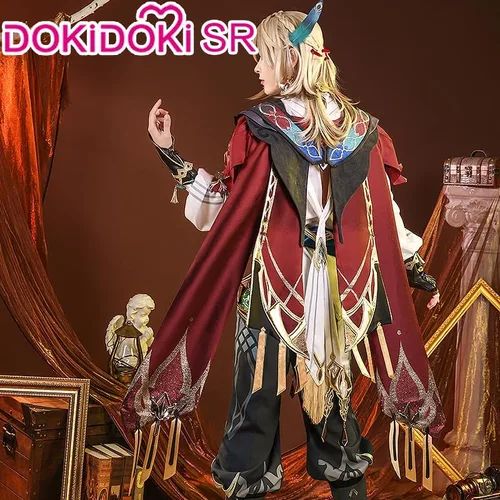 Vista 3 de KIRA KIRA Game Genshin Impact Cosplay Costumes All Characters Genshin Cosplay Halloween Outfits for Women Men