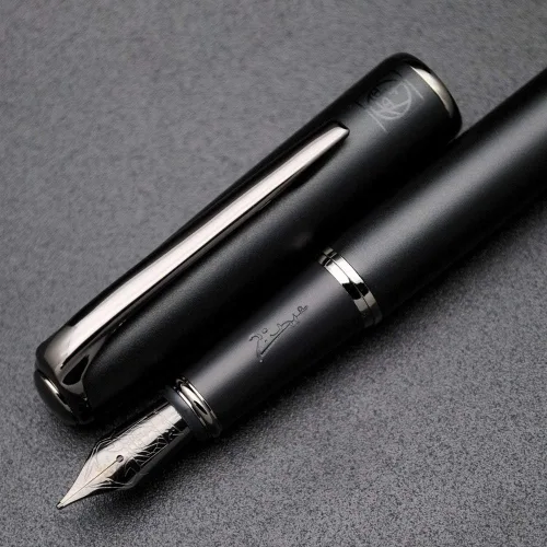 Vista 9 de czxwyst Picasso 916 Malage - Pluma estilográfica, caja original, nueva versión (rojo apagado, punta media, 0.028 in)