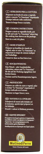 Vista 4 de Le Veneziane - Pastina italiana Anellini [Sin gluten], (4) - 8.8 onzas Pkgs