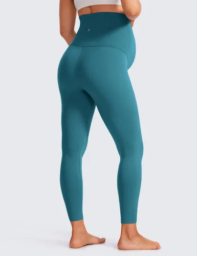 Vista 3 de CRZ YOGA Butterluxe - Leggings de maternidad para mujer, sobre el vientre, 25 pulgadas, pantalones suaves para entrenamiento, yoga, embarazo