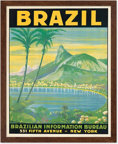 Vista 8 de Poster Master Póster de viaje vintage, impresión retro de playas de dunas - Arte de línea South Shore - Regalo para él, ella, amante de los viajes