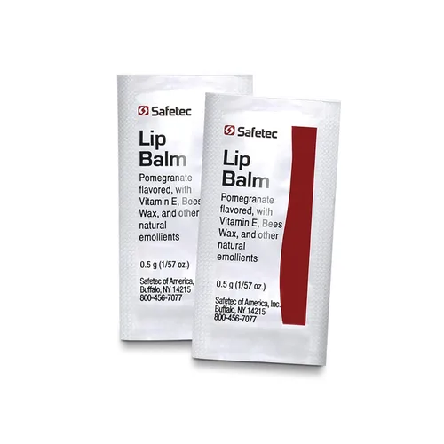 Vista 4 de Safetec Bálsamo labial.0.18 oz. Bolsa de 144 qt. Caja (12 cajas/caja)