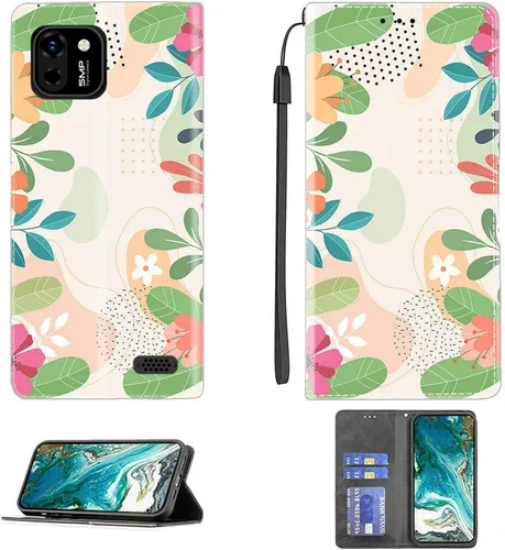 Vista 235 de jioeuinly ATT Motivate 2 - Funda compatible con ATT Motivate 2, funda con soporte abatible y cierre magnético DJS