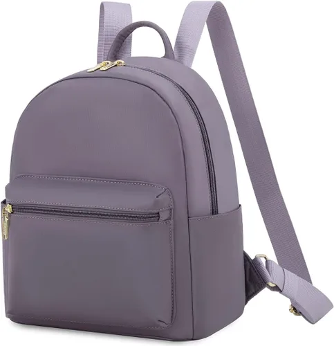 Vista 19 de LOVEVOOK Mini mochila pequeña y linda mochila de moda para niñas y mujeres Beige