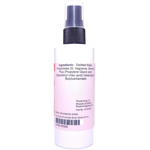 Vista 5 de Blossom to Bath A Lot Like Christmas Body Spray (4 onzas) - Fragancia sin ftalatos - Energiza la piel con un aroma dulce picante