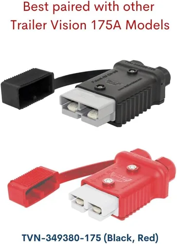 Vista 7 de Trailer Vision 175A Anderson Plug Mount - Cubierta de conector Anderson de 175 amperios con LED - Compatible con SB 175, calibre de cable 2-1/0 AWG