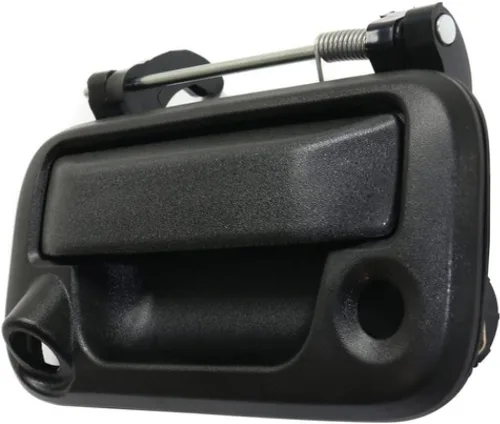 Vista 3 de Para Ford F-250 / F-350 / F-450 / F-550 Manija de puerta trasera súper resistente 2008-2016 con orificio para cámara y orificio para llave Negro