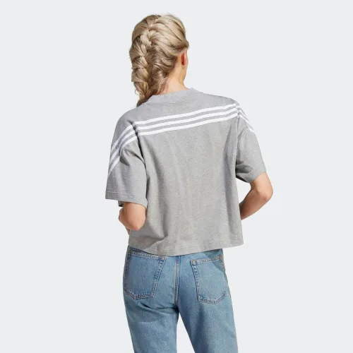 Vista 3 de adidas Camiseta Future Icon Three Stripes para mujer, PARENT