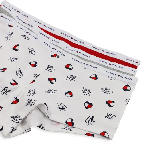 Vista 2 de Tommy Hilfiger Pantalón corto Logoband de algodón para mujer, 3