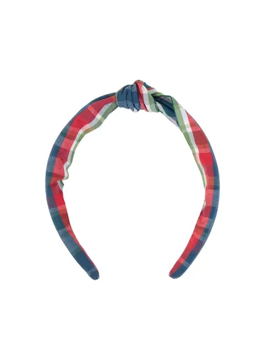 Vista 7 de RuffleButts® Diadema con lazo negro para niñas, talla única