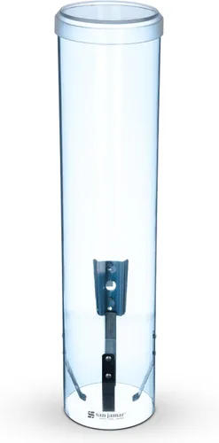 Vista 12 de San Jamar C3165BK Med Pull WTR - Taza, color negro