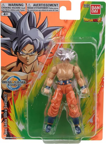 Vista 6 de Bandai Namco - Dragon Ball Super - Goku Ultra Instinct, figura de acción Dragon Ball Evolve de 5 pulgadas