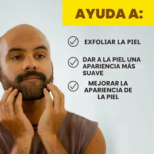 Vista 3 de The Beard Club Premium Derma Roller y Aceite para el Crecimiento de Barba - Rodillo de microagujas con 540 microagujas de titanio para la cara