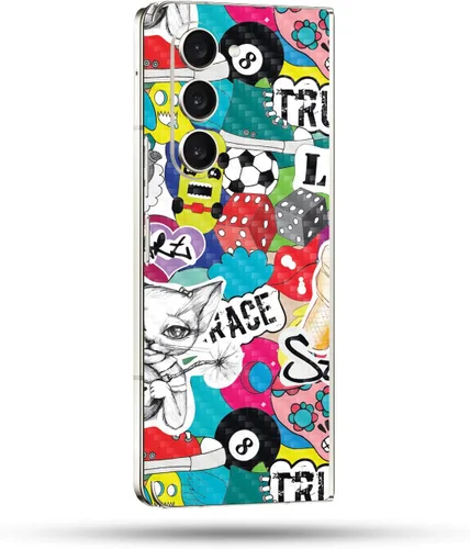 Vista 61 de MightySkins Skin compatible con Samsung Galaxy Z Fold 5 - Puppy Fall Funda protectora de vinilo duradera y única Fácil de aplicar, quitar