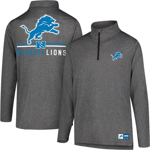 Vista 70 de Ultra Game Men's NFL Official Super Soft Quarter Zip Long Sleeve T-Shirt