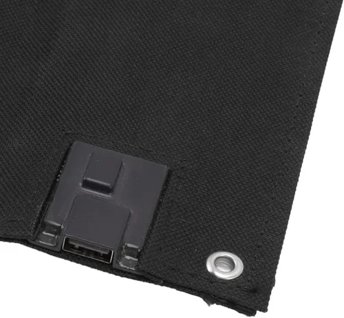 Vista 7 de Banco de energía solar, 40 W 4 pliegues panel solar bolsa de carga plegable cargador plegable para acampar al aire libre senderismo carga