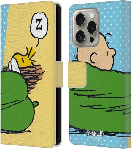 Vista 247 de Head Case Designs Peanuts Charlie & Woodstock Nap Halfs and Laughs - Funda de piel tipo cartera con licencia oficial compatible con Apple iPhone 11