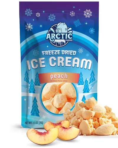Vista 51 de Arctic Farms Trozos de Helado Liofilizado Empaquetados y en Caja - No se Derrite (1 libra, S'mores)