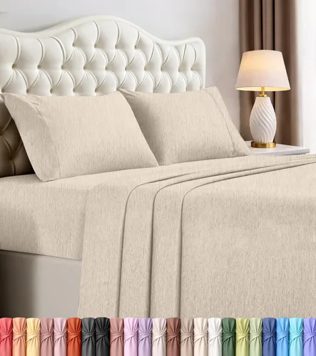 Vista 74 de Utopia Bedding - Juego de sábanas de microfibra cepillada, resistente al encogimiento y a la decoloración, de fácil cuidado, 3 piezas, tamaño Beige