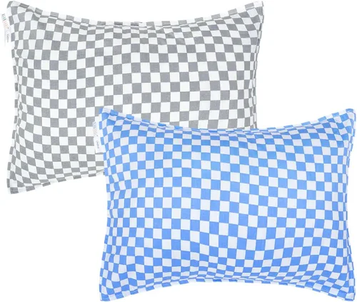 Vista 12 de ALVA BABY - Funda de almohada para niños pequeños de 13 x 18 pulgadas o 12 Bean Velvet-beige