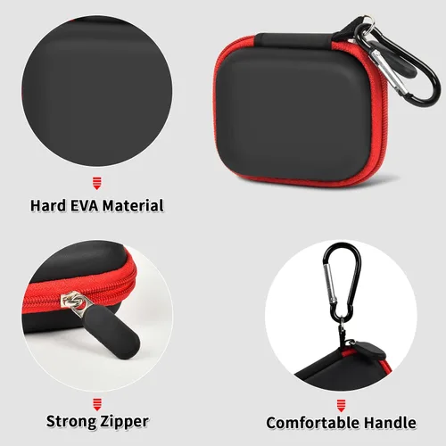 Vista 3 de Funda de transporte mini para coche y auto compatible con BlueDriver Bluetooth Pro OBDII OBD2 Herramienta de escaneo para monitor de iPhone