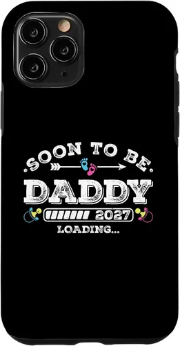 Vista 29 de Soon to Be Daddy 2027 Loading for Pregnancy Announcement Case for iPhone 17