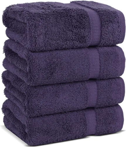 Vista 56 de Chakir Turkish Linens Toallas turcas de alta calidad 100% algodón para baño, toallas de baño grandes de 30 x 60 pulgadas (4 piezas, aguamarina)