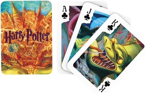 Vista 3 de New York Puzzle Company Tarjetas de bestias de Harry Potter