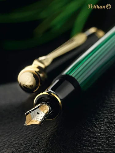 Vista 6 de PELIKAN Souveran M800 995670 - Pluma estilográfica, extra fina, negro/verde